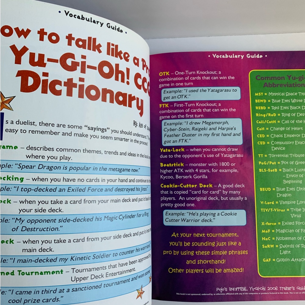 Yu-Gi-Oh Trainer Guide Books - Picture 8 of 9